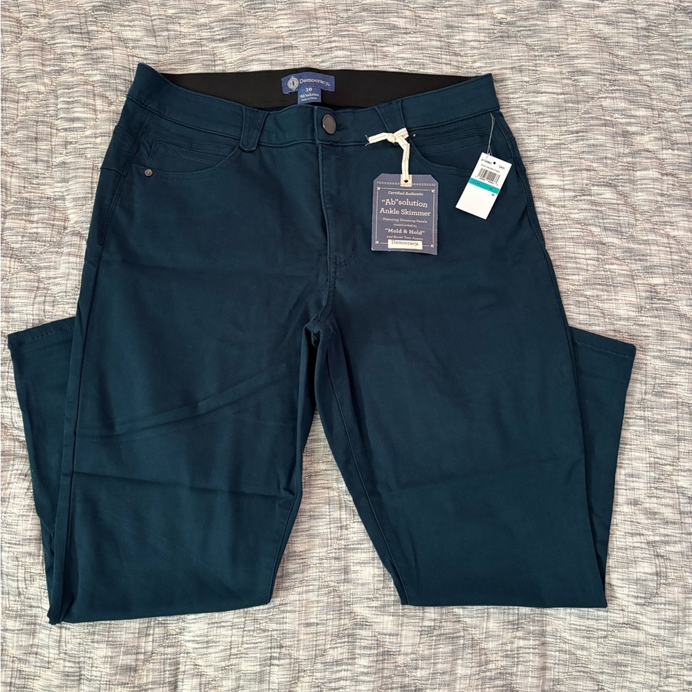 Democracy Ab Solution Ankle Skimmer Sz 16 NWT | Democracy Ankle Skinny Jeans- - Picture 4 of 12